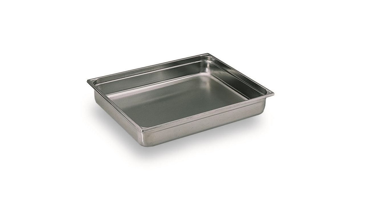 BAC GASTRONORME PLEIN INOX GN1/9 S ANSE H 65 MM