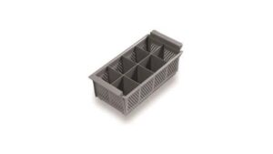 PANIER A COUVERTS POLYPROPYLENE CAPACITE 200 A 250