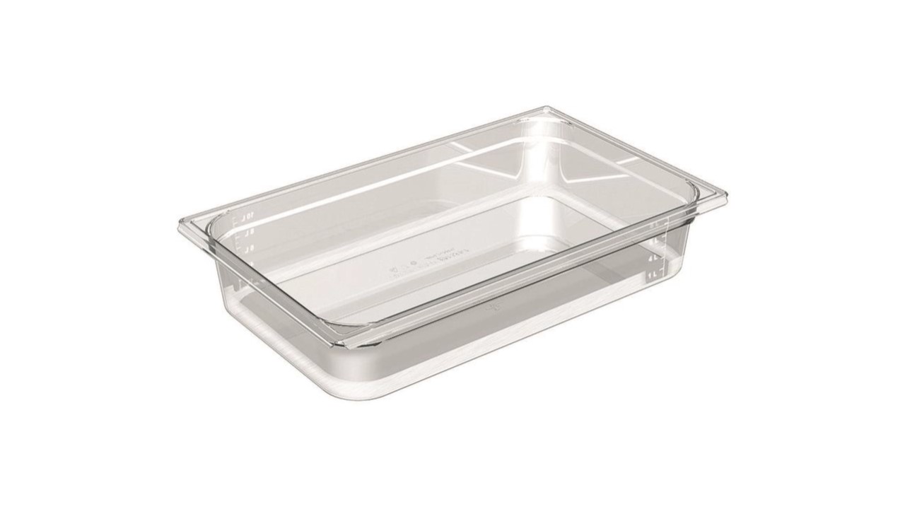 BAC GASTRONORME CRISTAL GN1/1 H 200 MM