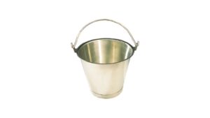 SEAU INOX GRADUE SUR SOCLE DE RENFORT 12 CL
