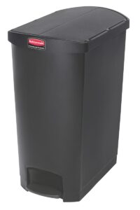 COLLECTEUR SLIM JIM A PEDALE | 90L | NOIR