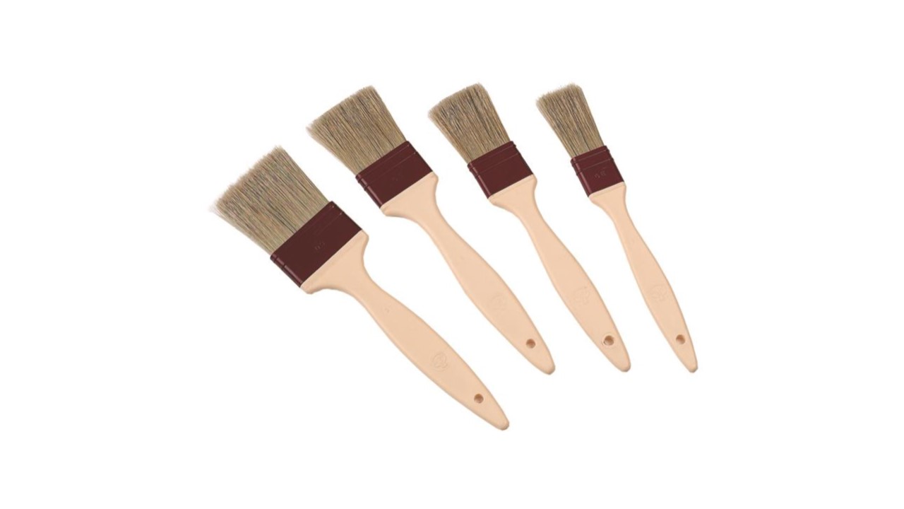PINCEAU SOIES NATURE M.POLY 4,5 CM