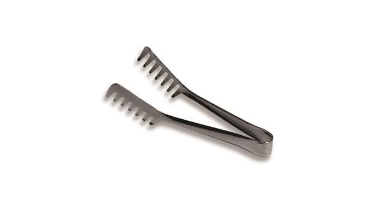 PINCE SPAGHETTIS INOX L 200 MM