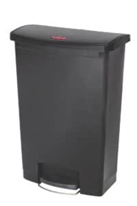 COLLECTEUR SLIM JIM A PEDALE | 90L | NOIR