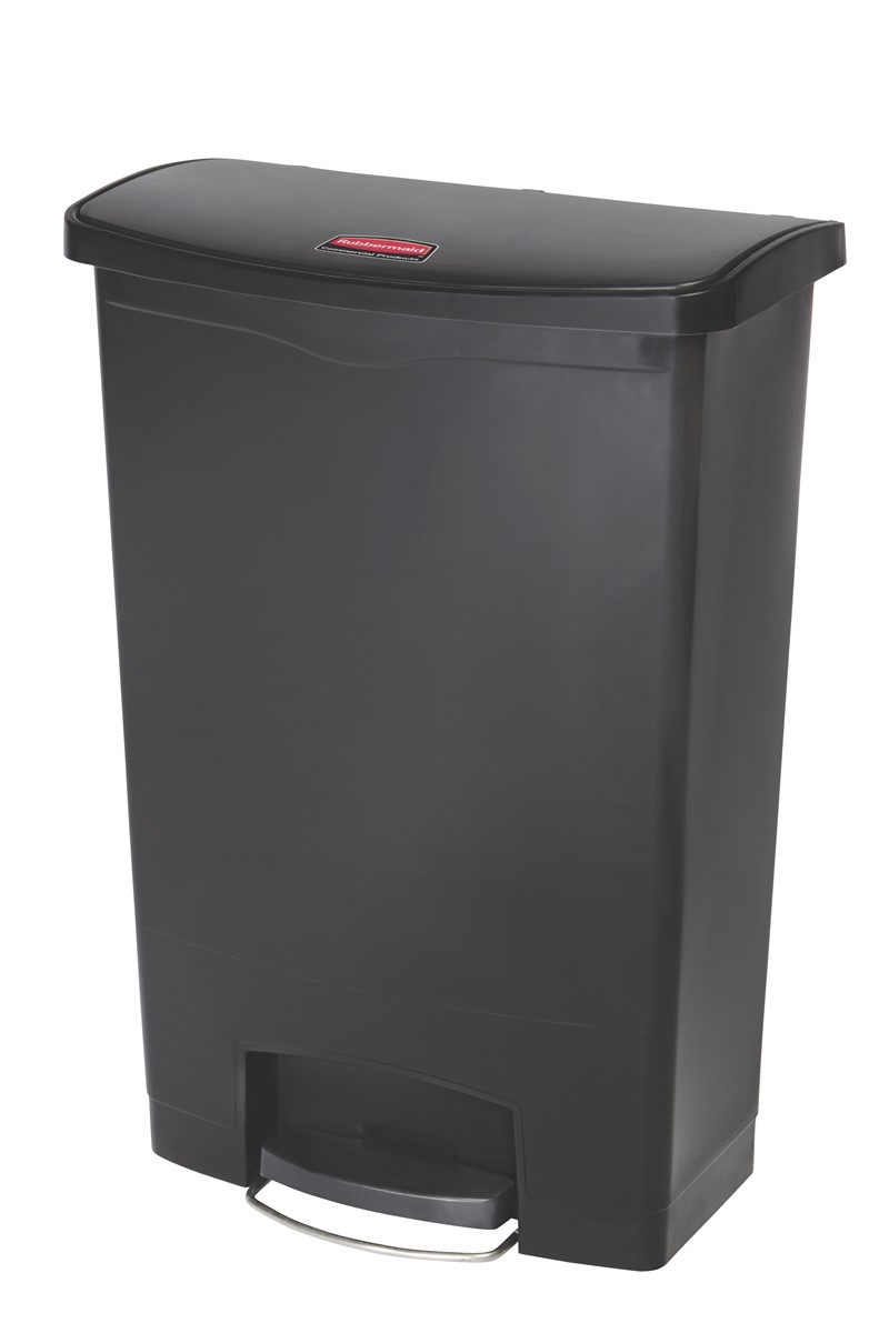 COLLECTEUR SLIM JIM A PEDALE | 90L | NOIR