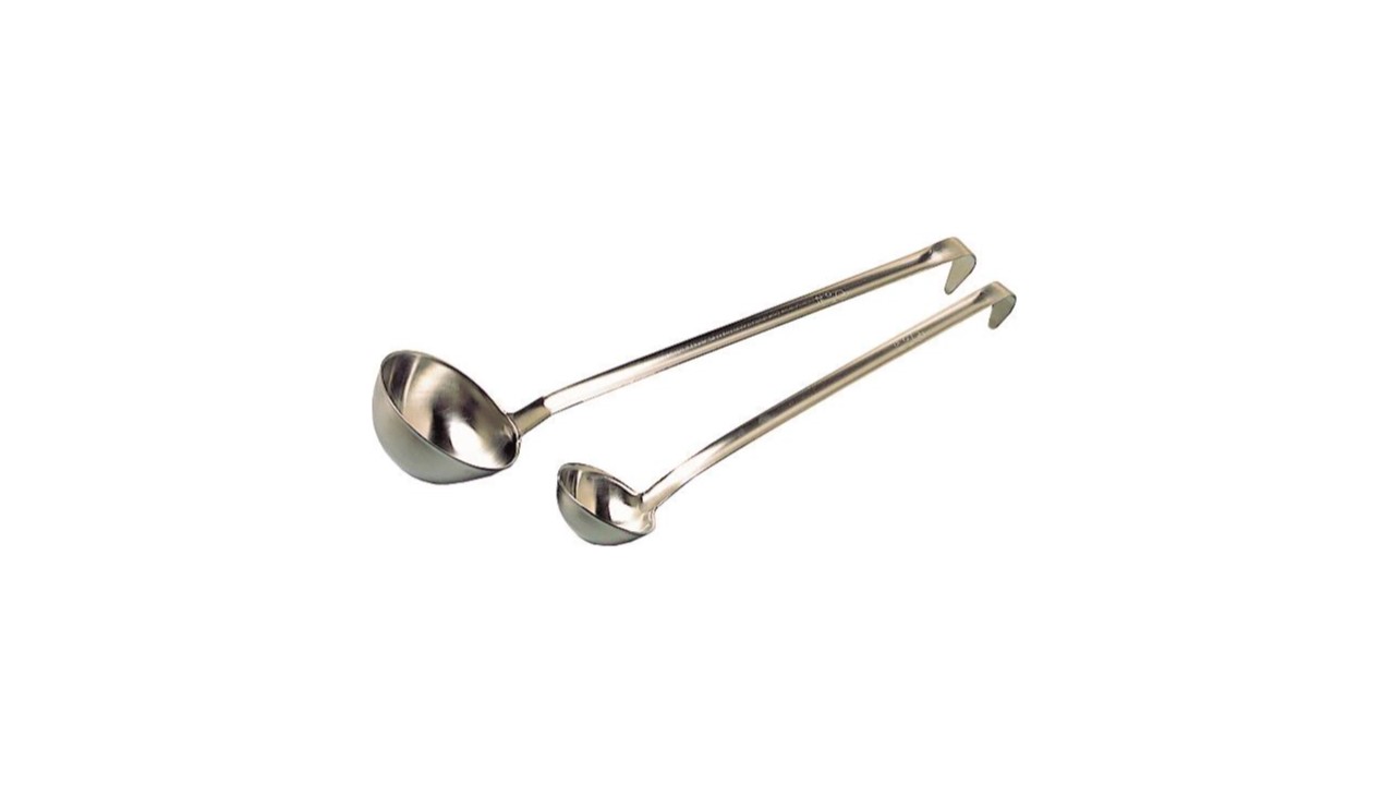 LOUCHE MONOBLOC INOX Ø 100 MM