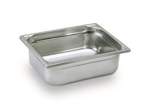 BAC GASTRONORME PLEIN S/ANSE INOX GN1/2 PROF 55 MM