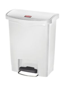 COLLECTEUR SLIM JIM A PEDALE | 30L | BLANC