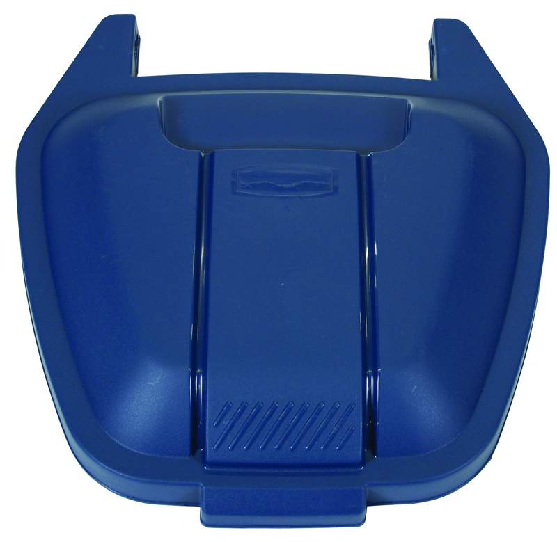 COUVERCLE POUR CONTENEUR CARRE | ROUES | 100L
