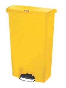 COLLECTEUR SLIM JIM A PEDALE LARGE | JAUNE | 68L