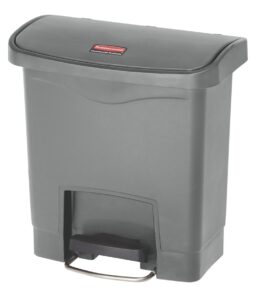 COLLECTEUR SLIM JIM A PEDALE | 15L | GRIS