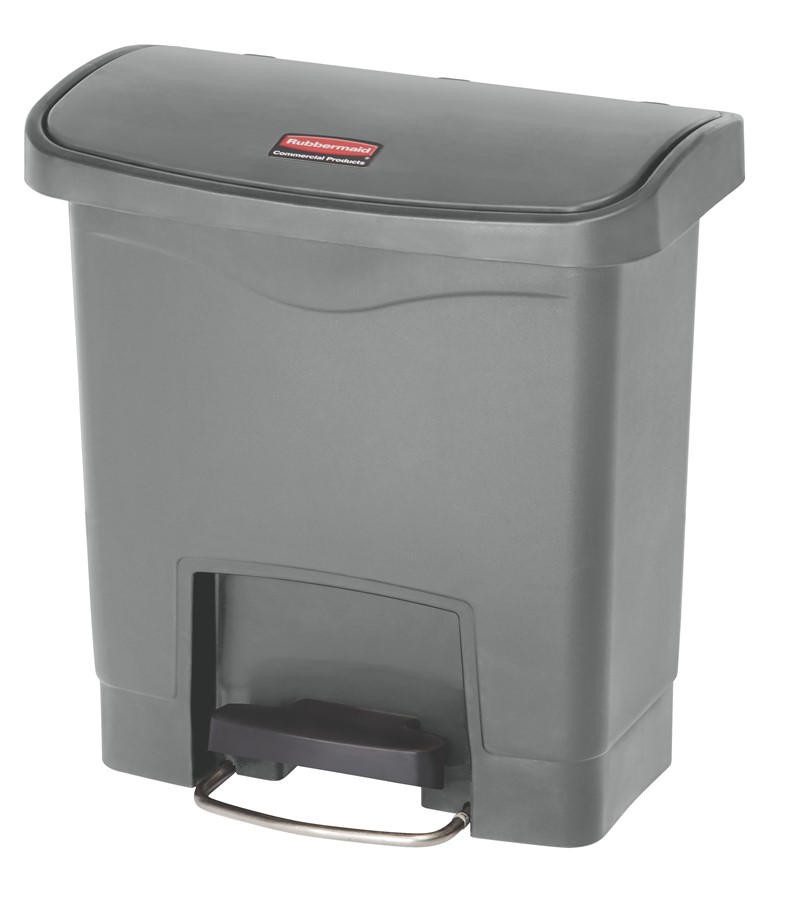COLLECTEUR SLIM JIM A PEDALE | 15L | GRIS