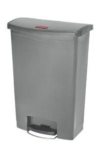 COLLECTEUR SLIM JIM A PEDALE | 90L | GRIS