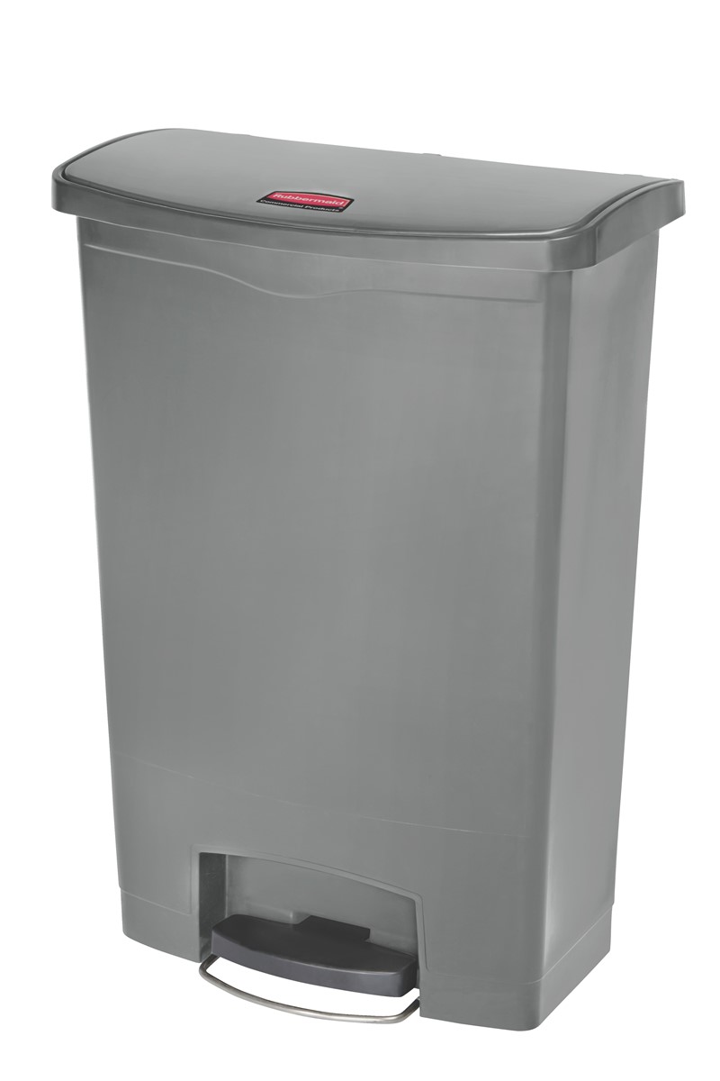 COLLECTEUR SLIM JIM A PEDALE | 90L | GRIS