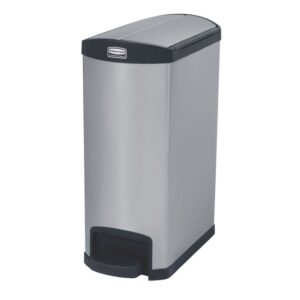 COLLECTEUR SLIM JIM PEDALE EN METAL | 50L | NOIR