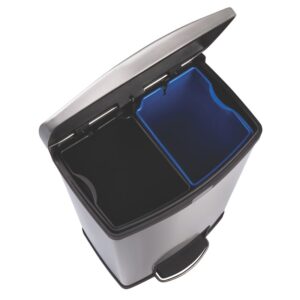 COLLECTEUR SLIM JIM PEDALE EN METAL | 50L