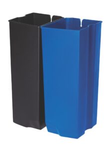 BAC DOUBLE POUR COLLECTEUR SLIMJIM METAL | 50L