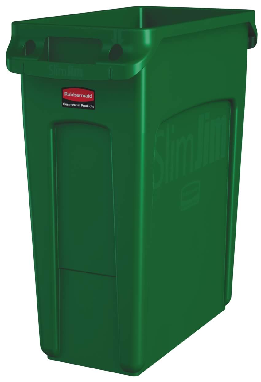 COLLECTEUR SLIM JIM + COND. AERATION | VERT | 60L