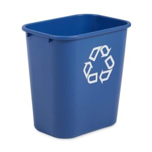CORBEILLE RECTANGULAIRE TRISELECTIF BLEU | 26.6L