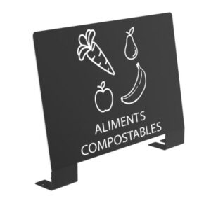 PLAQUE SIGNALETIQUE ALITRI ALIMENTS COMPOSTABLES