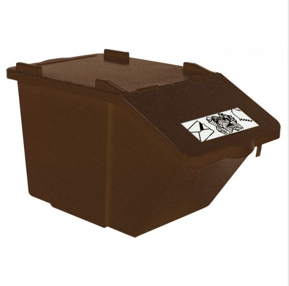 CONTAINER PICK UP 45L MARRON