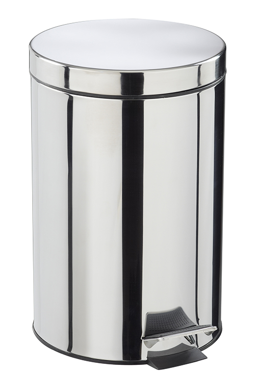 POUBELLE A PEDALE ESSENCIA INOX 14 L