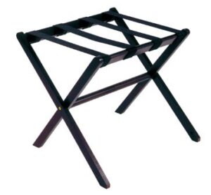 RACK DROIT NOIR POUR VALISE