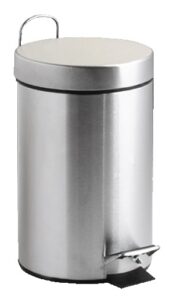 POUBELLE A PEDALE INOX | 12L AVEC SEAU INTERIEUR
