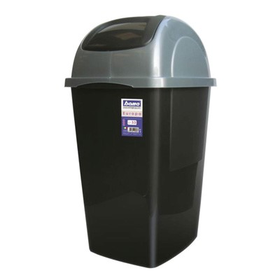 POUBELLE BASCULANTE EUROPA | 33L | NOIR