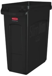 COLLECTEUR SLIM JIM + COND. AERATION | NOIR | 60L