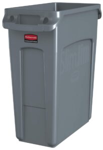 COLLECTEUR SLIM JIM + COND. AERATION | GRIS | 60L