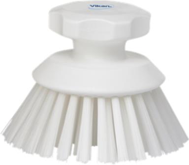 BROSSE RONDE SOLEIL FIBRES DURE | BLANC