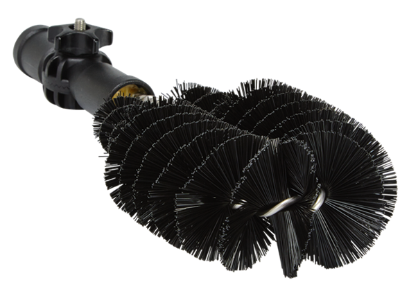 BROSSE POUR EVACUATION | 275 MM | FIBRES DURES NOI