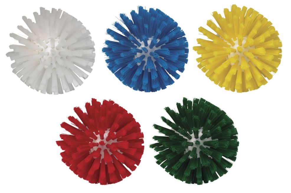 BROSSE RONDE A PAS DE VIS | Ø135 MM FIBRES MEDIUM