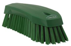 BROSSE A MAIN | L | 200 MM | FIBRES DURES | VERT