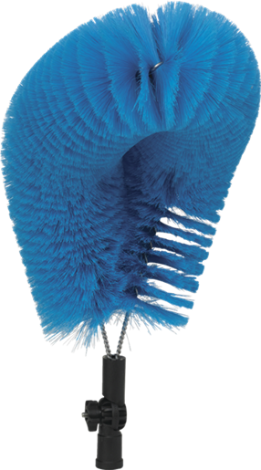 BROSSE FLEXIBLE | 530 MM | FIBRES SOUPLES | BLEU