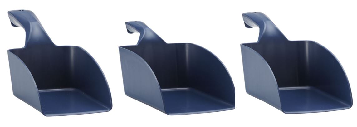 PELLE A MAIN | DETECTABLE 6 0,5 L | BLEU METAL
