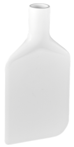 RACLETTE A CUVE | 220 MM | BLANC
