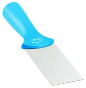 GRATTOIR LAME INOX A PAS DE VIS | 50 MM | BLEU