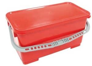 SEAU EMULSON/VITRES 22L ROUGE