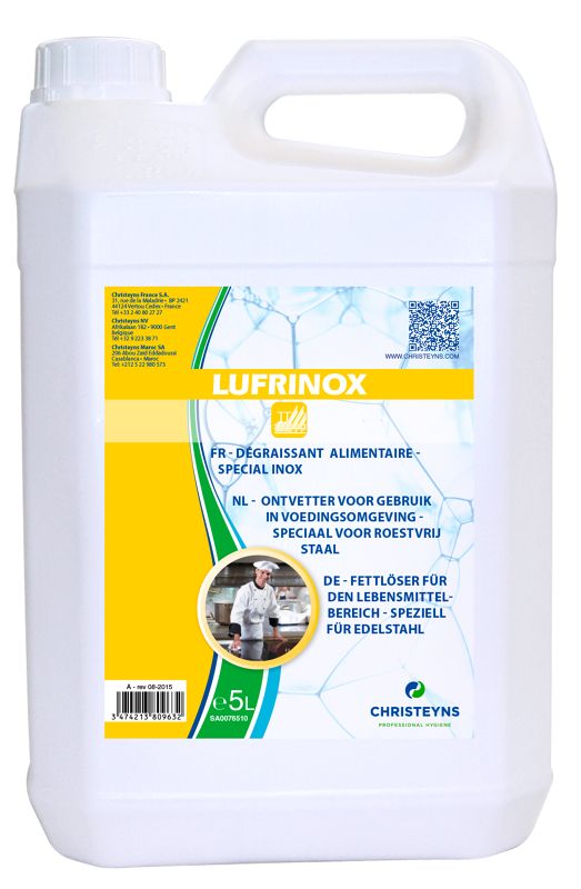 LUFRINOX DEGRAISSANT ALIMENTAIRE SPECIAL INOX