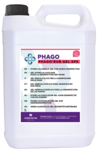GEL HYDROALCOOLIQUE PHAGO'RUB SPS