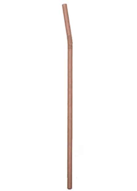 PAILLE FLEXIBLE PAPIER KRAFT | 200x6MM