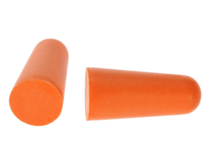 BOUCHONS ANTI-BRUIT EN MOUSSE DE PU | ORANGE