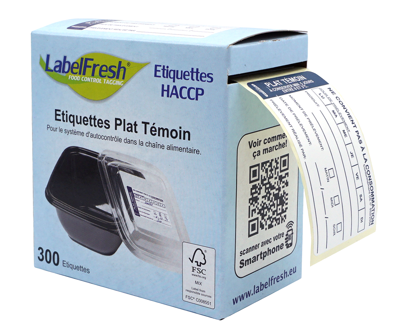 ETIQUETTES PLATS TEMOINS | LABELFRESH