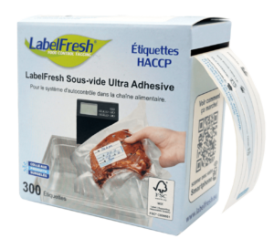 ETIQUETTES SOUS-VIDE ULTRA ADHESIVE | LABELFRESH
