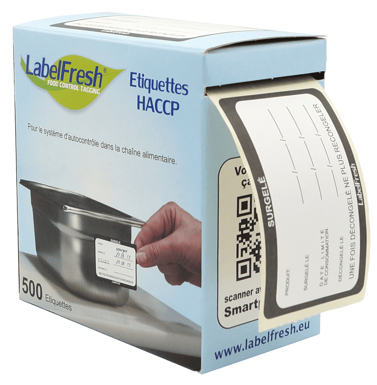 ETIQUETTES LABELFRESH | SURGELE