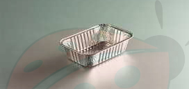 BARQUETTES ALUMINIUM RECTANGULAIRE 450cc