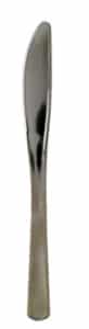 COUTEAU PLASTIQUE | COULEUR INOX | 180MM