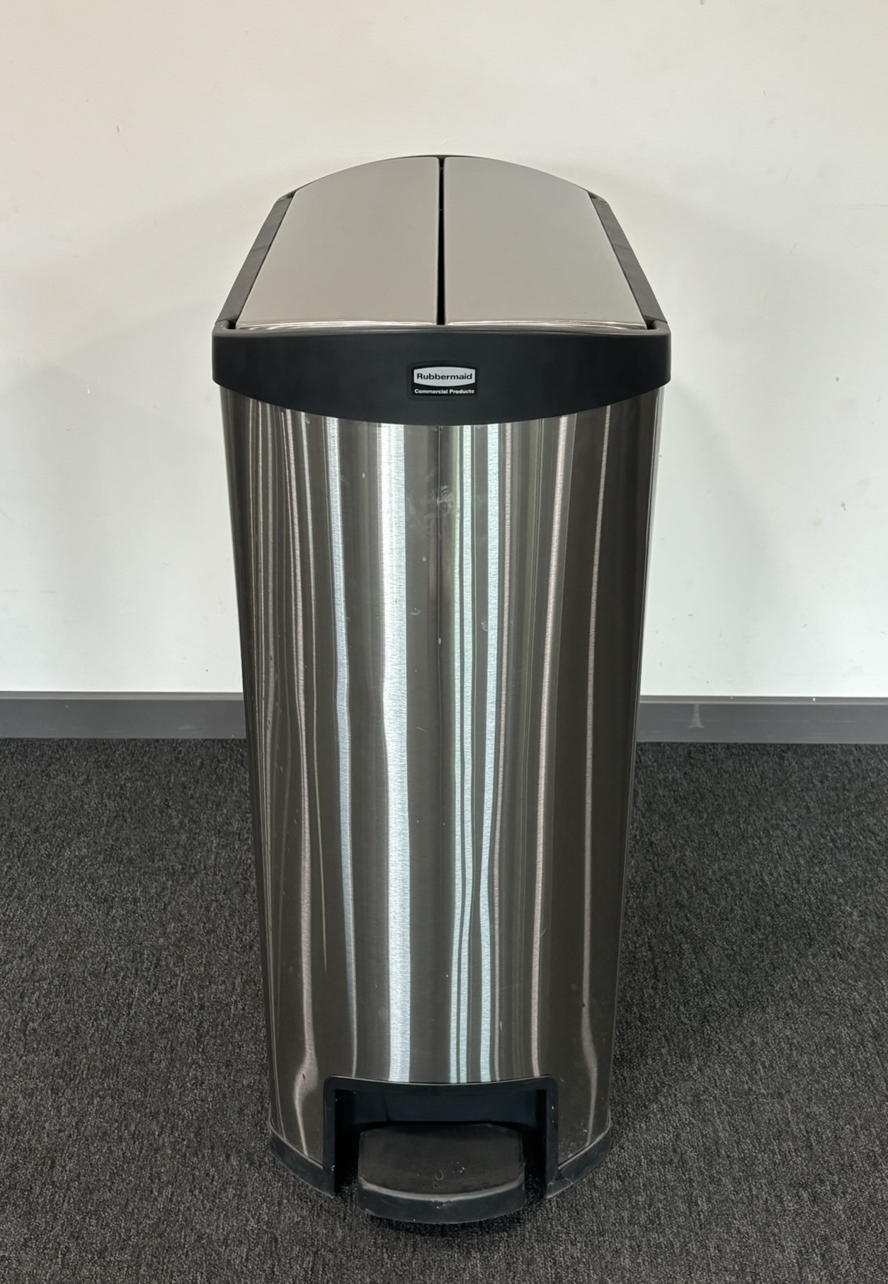 COLLECTEUR SLIM JIM LATERALE PEDALE EN METAL | 90L